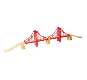 Bigjigs Rail Doppelschienenbrücke