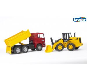 Bruder MAN Lkw und Frontlader