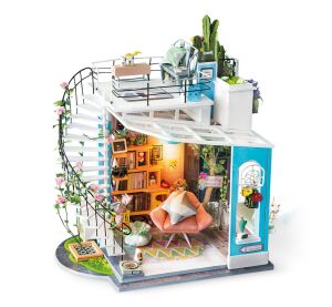 RoboTime 3D-Puzzle Miniaturhaus Dachterrasse