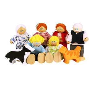 Bigjigs Toys Familienhaus-Set
