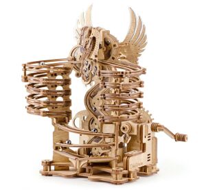 iDventure 3D-Holzpuzzle Kugelbahn Drache