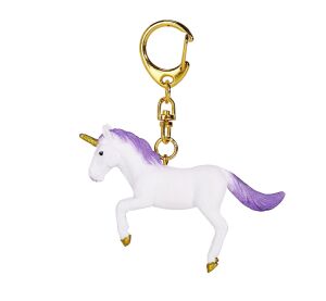Mojo Springender Einhorn-Schlüsselanhänger lila