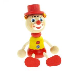 Clownpuppe mit Hut