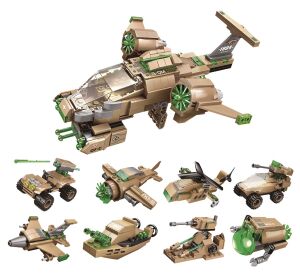 Qman Raider Flugzeuge 1804 8in1 Set