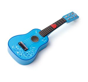 Tidlo Holzgitarre Star blau
