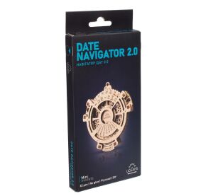 Ugears Mechanisches 3D-Puzzle aus Holz Kalender