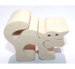Fauna Holztier Katze