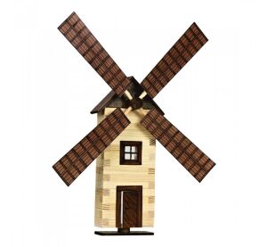 Walachia Windmühle Holzbausatz für Wand