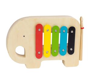 Petit Collage Xylophon aus Holz Elefant