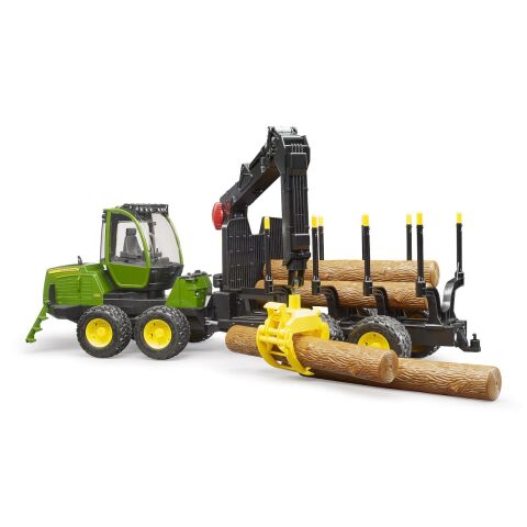 Bruder Holztransporter JOHN DEERE
