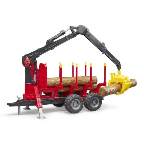 Bruder Holztransporter mit Hand