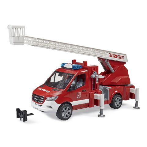 Bruder Feuerwehrfahrzeug MB Sprinter mit Leiter