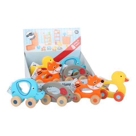 small foot Display hölzerne Reittiere zur Hand 8pcs