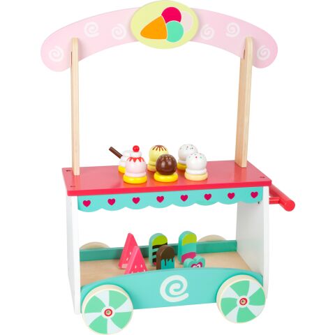 small foot kleiner Eisstand