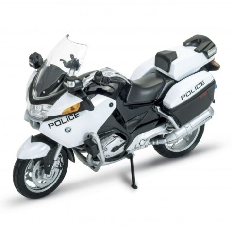 Welly Motorrad BMW R1200 RT 1:18 Polizei weiß