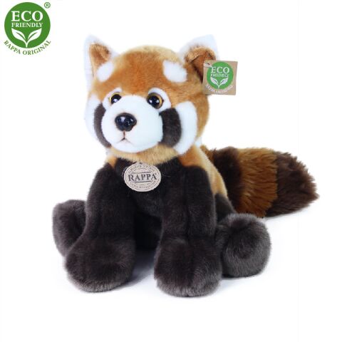 Rappa Plüsch Panda rot stehend 28 cm ECO-FRIENDLY
