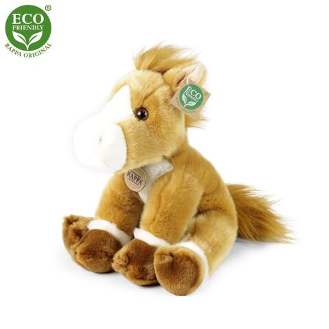 Rappa Plüschpferd sitzend 30 cm ECO-FRIENDLY