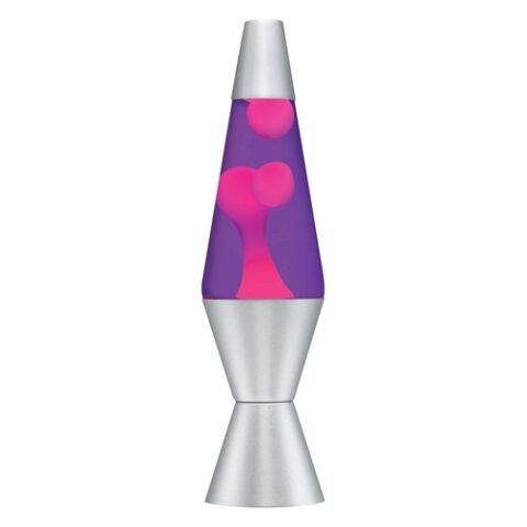 Schylling LAVA Lampe Violett-Rosa 36,8 cm