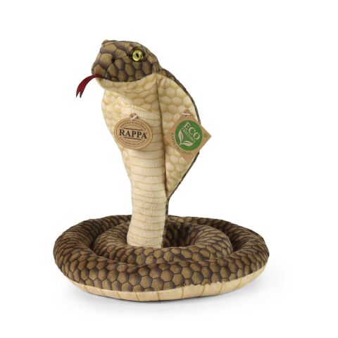 Rappa Plüsch Kobra Schlange 127 cm ECO-FRIENDLY