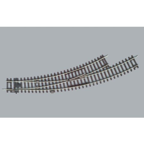 Piko Schalter BWL R3 gebogen (R4/R3) links - 55227