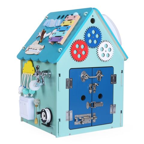 2Kids Toys Activity board Haus blau