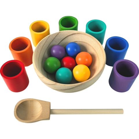 2Kids Toys Regenbogenbälle in Bechern 7 farben