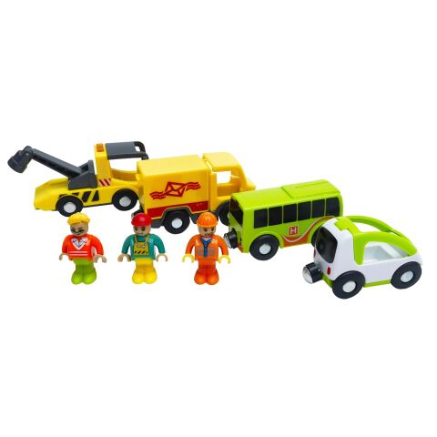 2Kids Toys Stadtfahrzeuge-Set mit Figuren