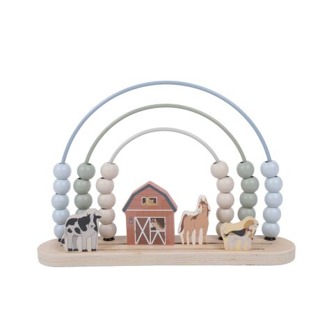 2Kids Toys Abakus & Labyrinth 2 in 1 Bauernhof