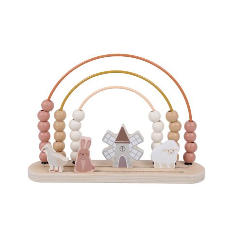 2Kids Toys Abakus & Labyrinth 2 in 1 Windmühle
