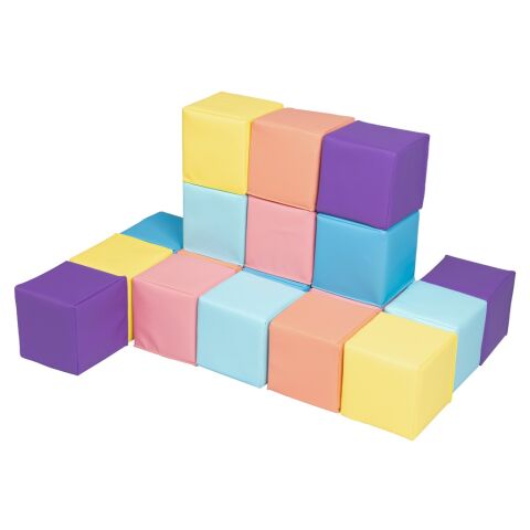 2Kids Toys Pastell Schaumstoffwürfel