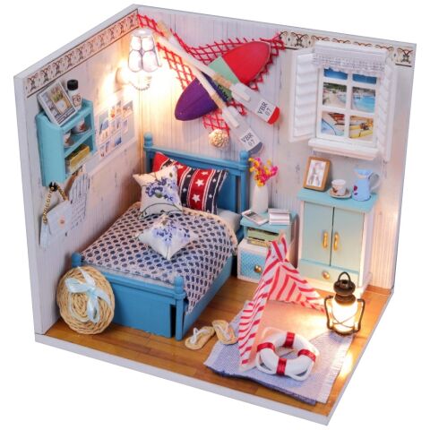 2Kids Toys Miniaturhaus Brandon's Zimmer
