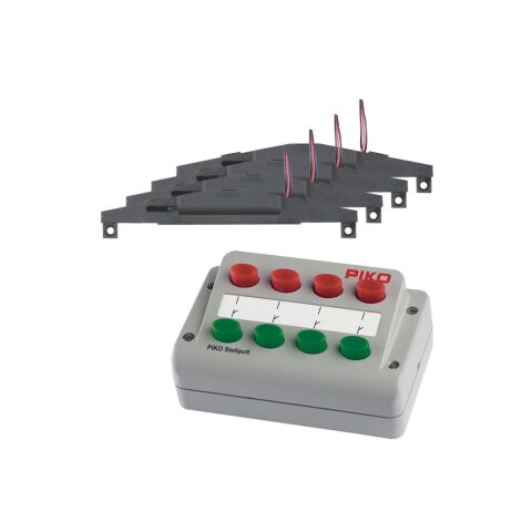 Piko Set Analoges Bedienfeld und 4 Schalter für Weichen - 55392
