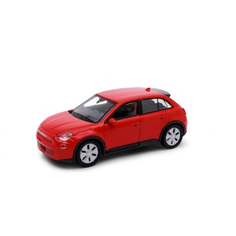 Welly New Fiat 600 Modell 1:34 rot