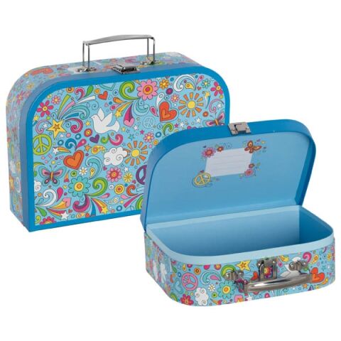 Goki Kinderkoffer-Set Love and Peace 2-tlg
