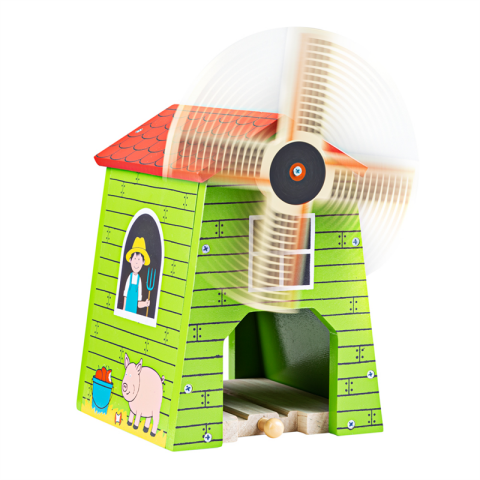 Bigjigs Rail Schiene Windrad