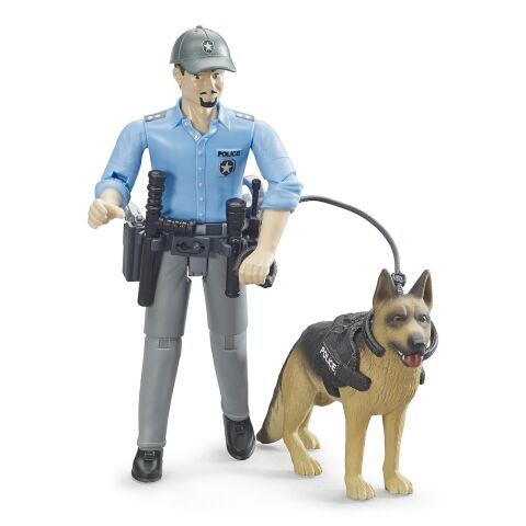 Bruder BWORLD Polizist mit Hund