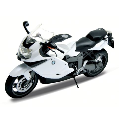 Welly Motorrad BMW K1300S Modell 1:10 weiß