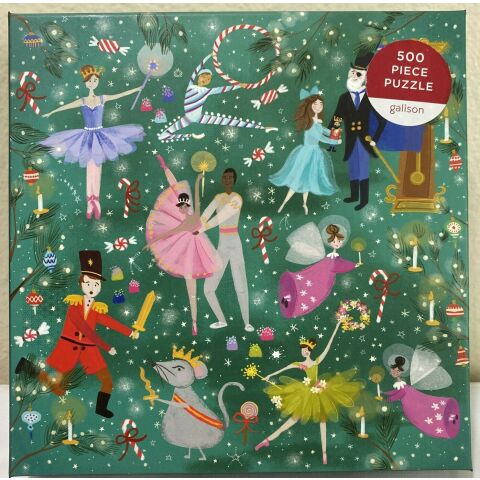 Galison Puzzle Der magische Nussknacker 500 Teile