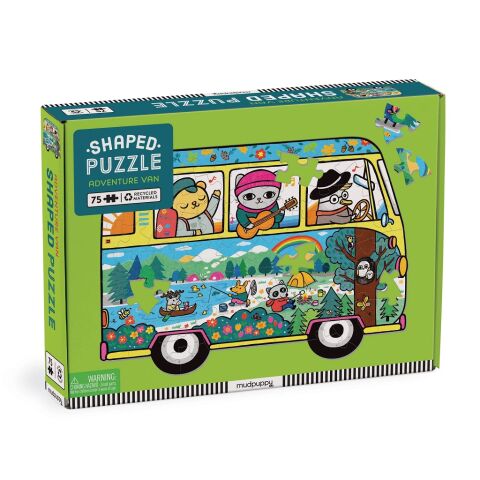 Mudpuppy Puzzle in Form eines Kleinbusses