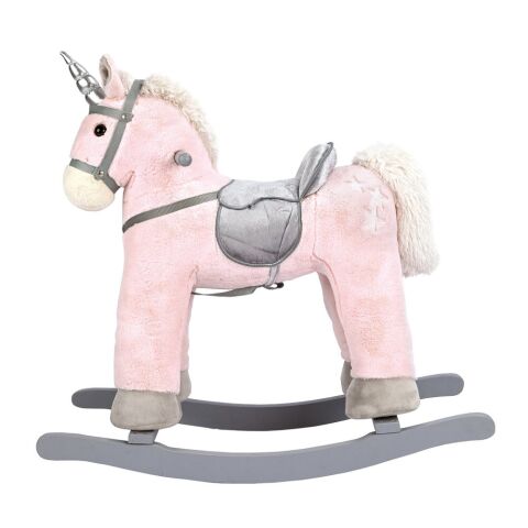 Bino Rocking Einhorn rosa