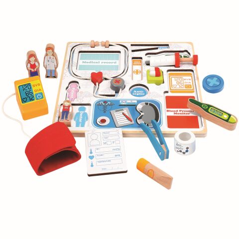 Bino Einsteckbarer Puzzle-Organisator Arzt