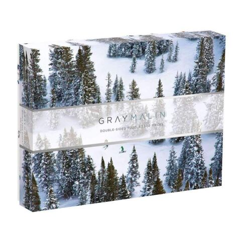 Galison Doppelseitiges Puzzle Snow Gray Malin 500 Teile