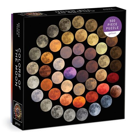 Galison Puzzle Farben des Mondes 500 Teile