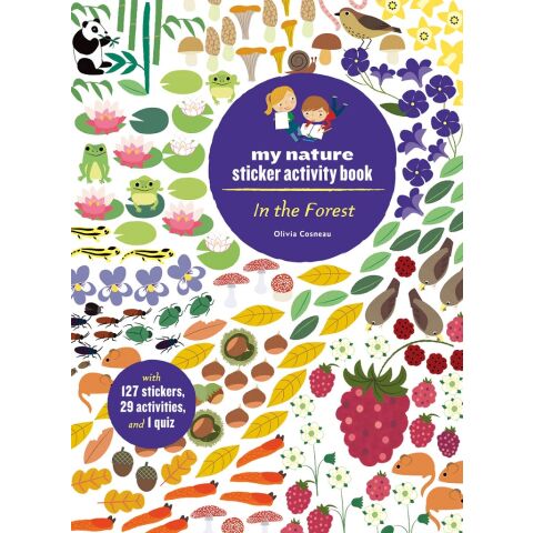 Chronicle Books Aktivitätsbuch mit meinen Naturaufklebern Im Wald