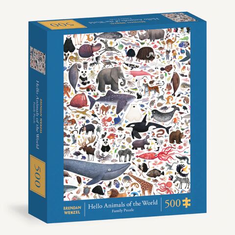 ChronikBücher Puzzle Hallo Tiere der Welt 500 Teile