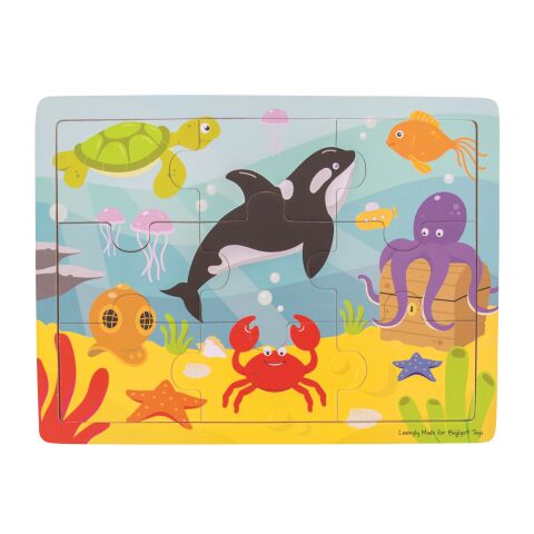 Bigjigs Toys Holzpuzzle Meereswelt