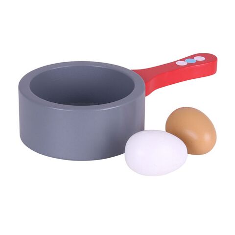 Bigjigs Toys Bratpfanne und Ei