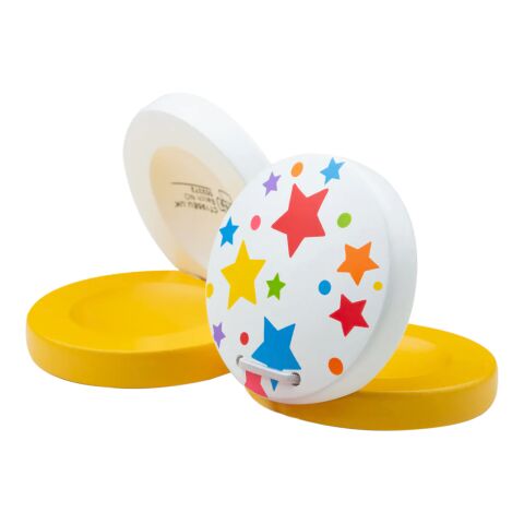 Bigjigs Toys Kastagnetten Sterne 1 Stück gelb