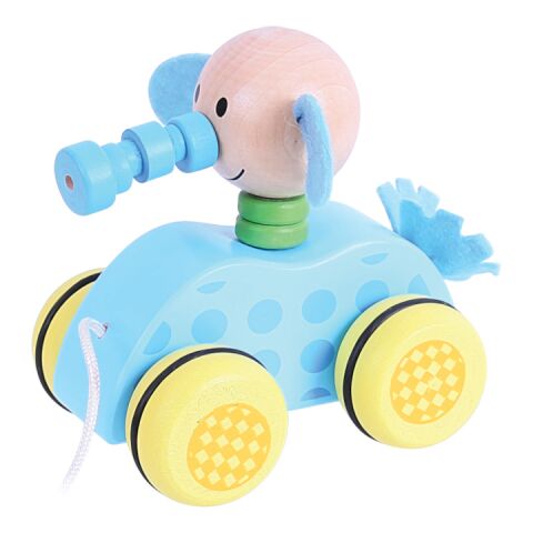 Bigjigs Toys Elefant Ziehspielzeug an einer Schnur