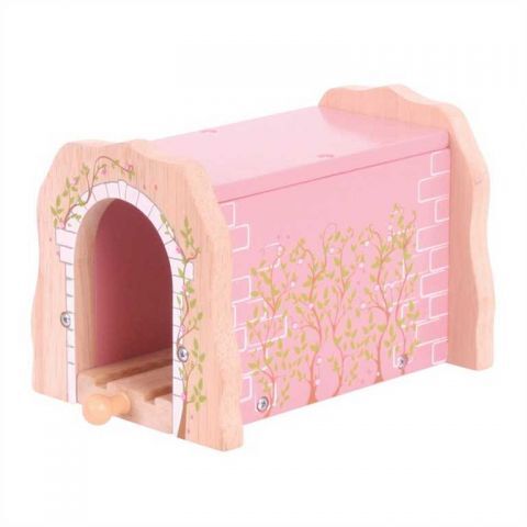 Bigjigs Rail Pink Rail Tunnel